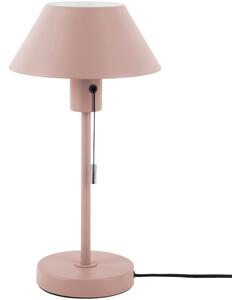 Time for home Růžová kovová stolní lampa Royl