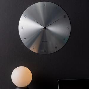Time for home Stříbrné kovové nástěnné hodiny Tefiti 40 cm