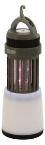 LED Přenosná nabíjecí lampa s lapačem hmyzu LED/2W/1800mAh/3xAAA IPX4 zelená