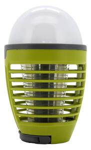 LED Přenosná nabíjecí lampa s lapačem hmyzu LED/2W/3,7V IPX4 zelená