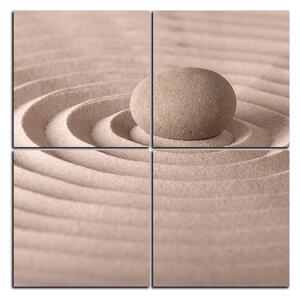 Obraz na plátně - Relaxační kámen - čtverec 3192E (60x60 cm)