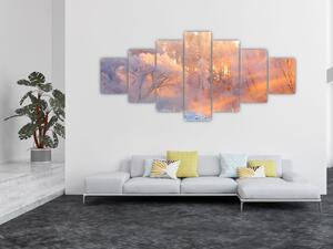 Obraz - Mrazivé svítání (210x100 cm)