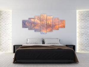 Obraz - Mrazivé svítání (210x100 cm)