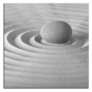 Obraz na plátně - Relaxační kámen - čtverec 3192QA (50x50 cm)