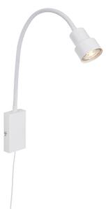 Briloner Nástěnné LED svítidlo čtecí, bílá, 400 lm, teplá bílá