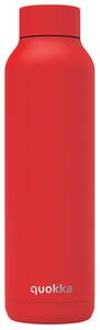 Nerezová termoláhev Solid Powder, 630 ml, Quokka, červená