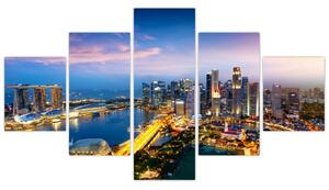 Obraz - Singapur, Asie (125x70 cm)