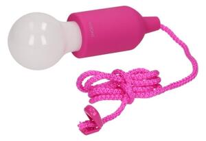 LED Přenosná lampa LED/1W/3xAAA růžová