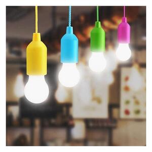 LED Přenosná lampa LED/1W/3xAAA růžová