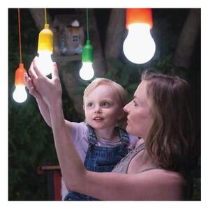 LED Přenosná lampa LED/1W/3xAAA zelená