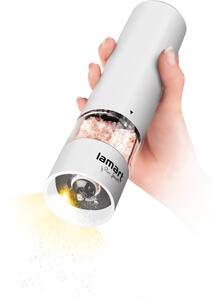 Lamart - Elektrický mlýnek na koření 4xAA bílá