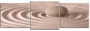 Obraz na plátně - Relaxační kámen - panoráma 5192D (150x50 cm)