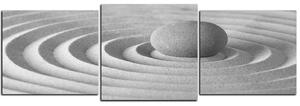Obraz na plátně - Relaxační kámen - panoráma 5192QD (150x50 cm)