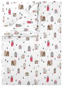 Livarno® Ložní povlečení z jemného flanelu, 140 x 200 cm, 70 x 90 cm (dům) (100412473002)