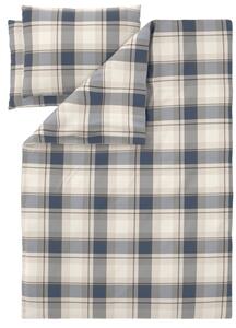 Livarno® Ložní povlečení z jemného flanelu, 240 x 220 cm, 70 x 90 cm (modrá) (100412884004)