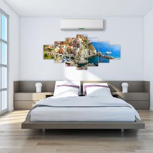 Obraz - Italská vesnička Manarola (210x100 cm)