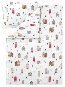Livarno® Ložní povlečení z jemného flanelu, 200 x 220 cm, 70 x 90 cm (dům) (100412978002)