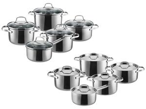 Silvercrest® Sada hrnců z nerezové oceli Premium, 5dílná (100409978)