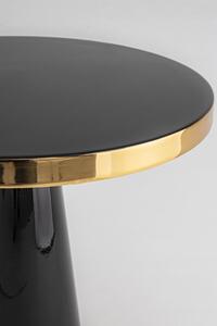 Konferenční stolek Nandi Ø 51 cm černý