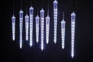 Livarno® Světelný LED řetěz s rampouchy, 148 LED (studená bílá) (100411349002)