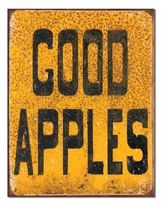 Plechová cedule Good Apples 40 cm x 32 cm
