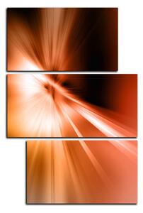 Obraz na plátně - Abstraktní splash - obdélník 7212D (90x60 cm)