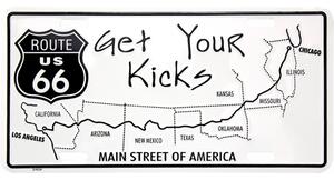 Americká SPZ Route 66 Get your Kicks