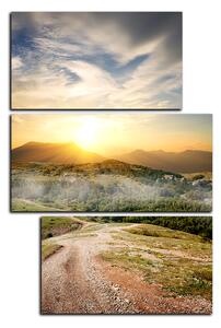 Obraz na plátně - Krásné hory - obdélník 7216D (90x60 cm)