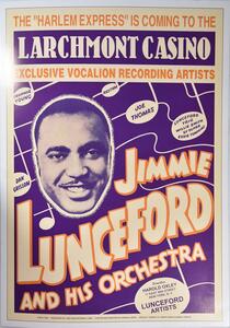 Koncertní plakát Jimmie Lunceford, 1938