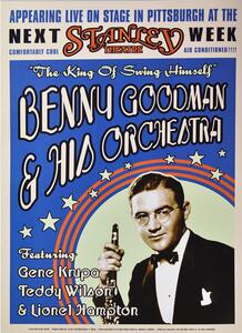 Koncertní plakát Benny Goodman, Pittsburgh 1936