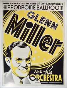 Koncertní plakát Glenn Miller, Baltimore 1939