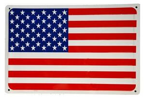 Plechová cedule vlajka USA 45cm x 30cm