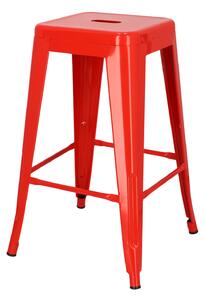 Barová stolička Paris červená