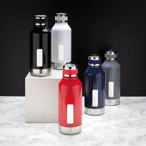 Nepropustná vakuová lahev z nerezové oceli, 500ml, XD Design, bílá