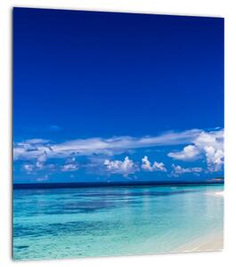 Obraz tropické pláže (30x30 cm)