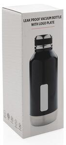Nepropustná vakuová lahev z nerezové oceli, 500ml, XD Design, černá