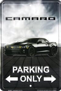 Plechová cedule Camaro Parking, 20cm x 30cm