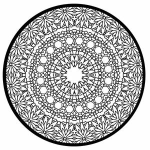 Léčivá mandala - Dekorace pro harmonii do vašeho domova I SENTOP HDF0342