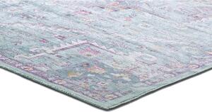 Tyrkysový koberec z viskózy 200x140 cm Lara - Universal