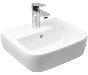 Oltens Vernal umyvadlo 40x32.5 cm polokulatý klasický bílá lesk 41503000