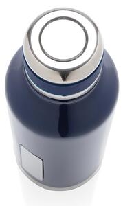 Nepropustná vakuová lahev z nerezové oceli, 500ml, XD Design, tmavě modrá
