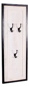 Sob nábytek - Bílý věšák z masivu mango White Rocco - STM-07363-10