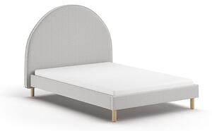 Dětská postel loony 140 x 200 cm šedá