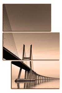 Obraz na plátně - Most Vasco da Gama - obdélník 7245FD (90x60 cm)