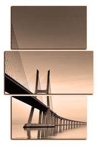 Obraz na plátně - Most Vasco da Gama - obdélník 7245FC (90x60 cm)