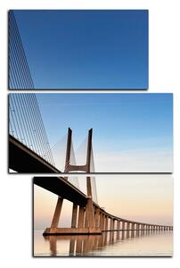 Obraz na plátně - Most Vasco da Gama - obdélník 7245D (90x60 cm)