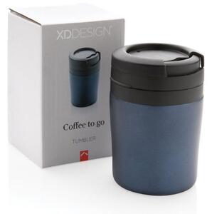 Termohrnek Coffee to Go do kávovaru, 160ml, XD Design, modrý