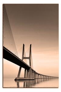 Obraz na plátně - Most Vasco da Gama - obdélník 7245FA (100x70 cm)