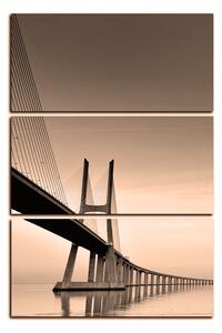 Obraz na plátně - Most Vasco da Gama - obdélník 7245FB (90x60 cm )