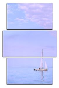 Obraz na plátně - Plachetnice na moři - obdélník 7248C (90x60 cm)